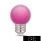 TELFORCEONE Forever Light LED-Glühbirne E27 G45 2 W 230 V rosa 5 Stück/Karton