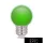 TELFORCEONE Forever Light LED-Glühbirne E27 G45 2W 230V grün 5 Stück/Karton