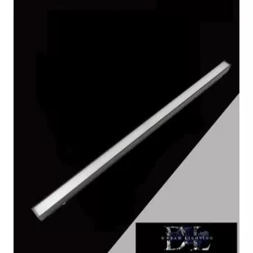   UNIVERSO Magnetisch an Schienen montierbare lineare Lampe DC:48V 24W 1800LM 4000K RA90 IP20 600x45x24mm Schwarz