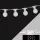 UNIVERSO Party-Lichterkette 2x0,75㎟ 11 m 10xE27 Maximale Verlängerung: 80 m/600 W IP44 Weiß