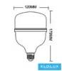 UNIVERSO LED-Glühbirne E27/E40 60 W 7300 lm 6500 K 5 Jahre