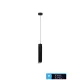 UNIVERSO Pendelleuchte 1xGU10 max. 35 W IP20 Schwarz/Gold D55x300x2000 mm