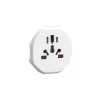 ELDLUX Reiseadapter (Welt zu Europa) 230 V/10 A/2300 W
