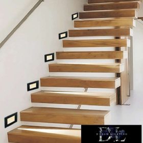   UNIVERSO LED-Einbauleuchte PIR 1,3 W 25 lm 3000 K 3 m-120°-45 Sek. IP20 schwarz