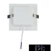 UNO LED Quadratische Einbauleuchte mit Hintergrundbeleuchtung 6 W 4500 K