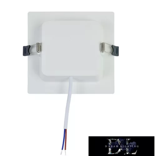UNO LED Quadratische Einbauleuchte mit Hintergrundbeleuchtung 6 W 4500 K