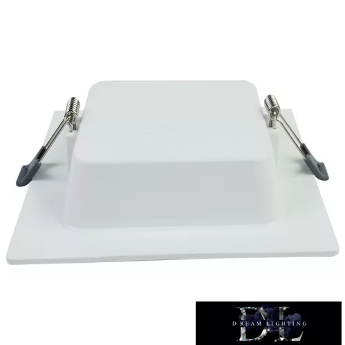 UNO LED Quadratische Einbauleuchte mit Hintergrundbeleuchtung 6 W 4500 K