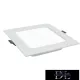 UNO LED Quadratische Einbauleuchte mit Hintergrundbeleuchtung 15 W 6000 K