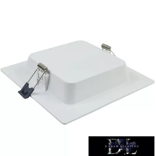 UNO LED Quadratische Einbauleuchte mit Hintergrundbeleuchtung 15 W 6000 K