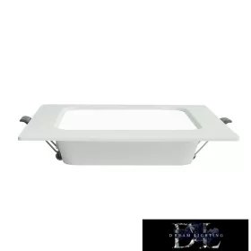   UNO LED Quadratische Einbauleuchte mit Hintergrundbeleuchtung 20 W 4500 K