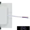 UNO LED Quadratische Einbauleuchte mit Hintergrundbeleuchtung 26 W 3000 K