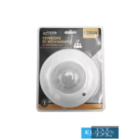   UNIVERSO Decken-Bewegungsmelder PIR 1200 W 6 m 120°x360° IP20 Weiß