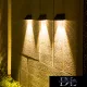 UNIVERSO Solar-Wandleuchte 5 V, 0,8 W, 30 lm, 6500 K, IP65, schwarz, 142 x 80 x 73 mm
