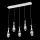ELDLUX MEDÚZA Pendelleuchte 5×5W NW Chrom