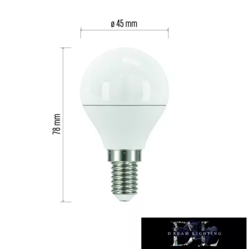 EMOS LED-Glühbirne True Light Mini Globe/E14/4,2 W/470 lm/natürliches Weiß